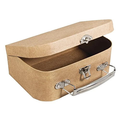Oferta limitowana: Rayher Kasetka z Masy Papierowej, 18 x 12 x 6.5 cm, z Metalowym Uchwytem, 67205000 z 40.99 zł na 40.99 zł (oszczędź 0.00%)
