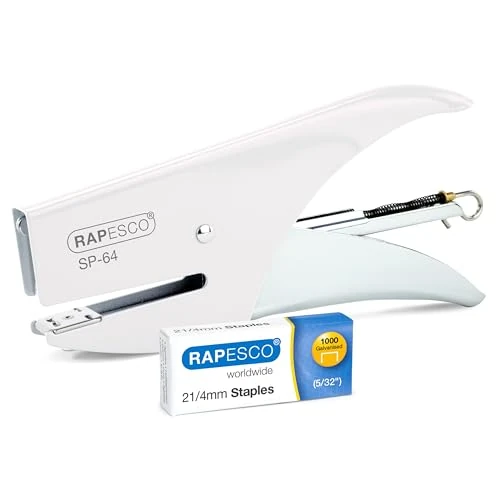 Offerta a tempo: Rapesco 1381 SP-64 Cucitrice a Pinza e 1000 Punti Tipo 21/4 mm — 12% da 12,96 € a 11,35 €