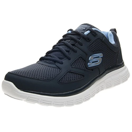 Offerta a tempo: Skechers Burns- Agoura Uomo Scarpe da ginnastica, Navy, 46 EU - 38% da 54.95 € a 33.92 €