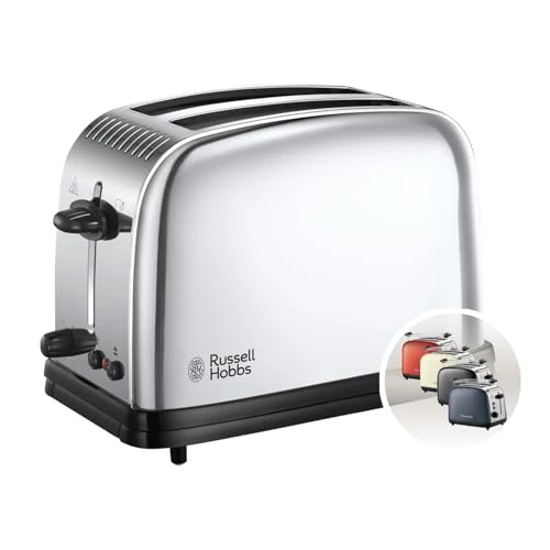 Beperkte aanbieding: Russell Hobbs 23311-56 Victory Classic Tosti Apparaat, 1670W, 240V, Helder Staal van 44.99 EUR naar 44.99 EUR (besparing 0%)