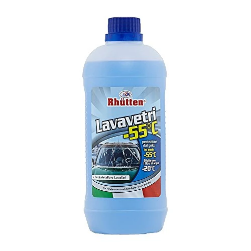 Offerta a tempo: Lavavetri Invernale -55°C, Per Vaschette Lavavetri e Lavafari, Da Diluire, Alta protezione dal Gelo, Indicato per Inverni Rigidi, 1L - 36% da 6.09 € a 3.90 €