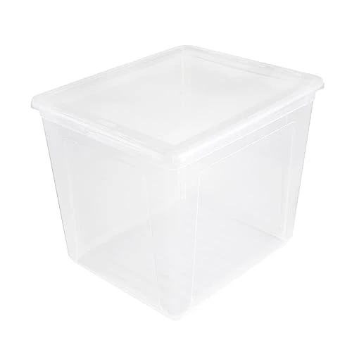 Offerta a tempo: keeeper Box Contenitore con Sistema di Ventilazione, 39 x 33,5 x 35 cm, 30 L, Bea, Trasparente - 37% da 23.76 € a 14.99 €