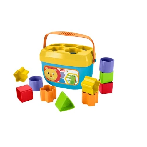 Limited offer: Fisher-Price Stacking Toy Baby's First Blocks Set of 10 Shapes for Sorting Play for Infants Ages 6+ Months from 11.99 EUR to 11.99 EUR (save 0%)
