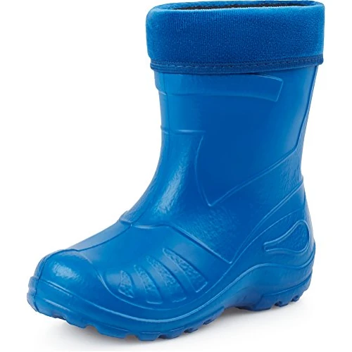 Offre limitée : Ladeheid Bottes de pluie enfant EVA ultra-légères avec doublure amovible, antidérapantes, imperméables – Fille/Garçon – KL050 (Bleu, 22 EU) de 22.47 EUR à 22.47 EUR (remise 0%)