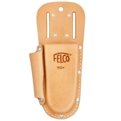 Tijdelijke aanbieding: Felco boomschaardrager nr. 910+ van leer met tas, bruin, 35x15x5 cm van 30.00 € naar 30.00 € (0.00% korting)