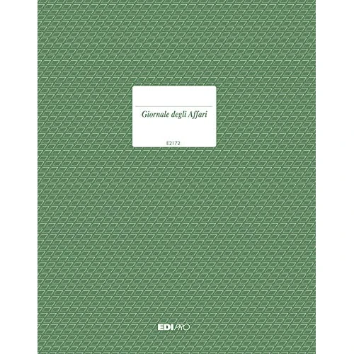 Offre limitée : EDIPRO - E2172 - Journal d'affaires 96 pages pour 31 x 24,5 cm de 10.52 € à 10.52 € (0.00% de remise)