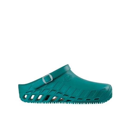 Scholl Clog Evo, Unisex - Adulto, Verde, 47 EU