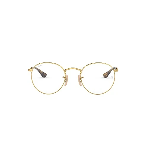 Ray-Ban Men's 0rx 3447v 2500 47 Optical Frames, Gold, UK