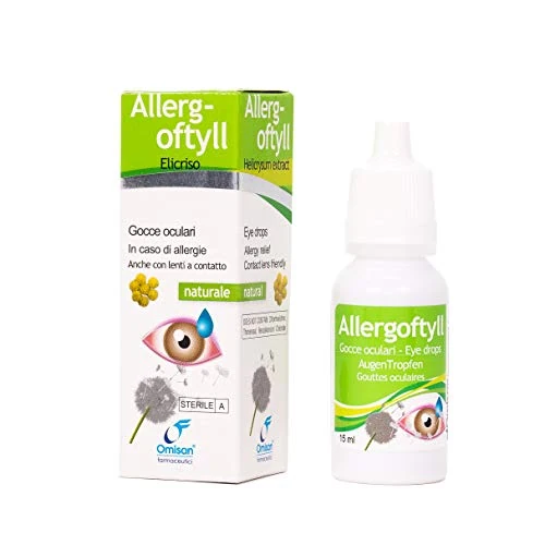 Allergoftyll - Rinfresca e idrata. Gocce oculari con Elicriso - 15 ml