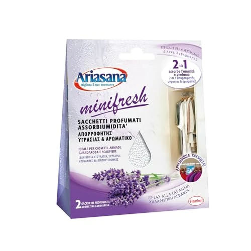 Ariasana 2091955 Bolsita Appendibile Minifresh Relax, neutro, juego de 2 piezas