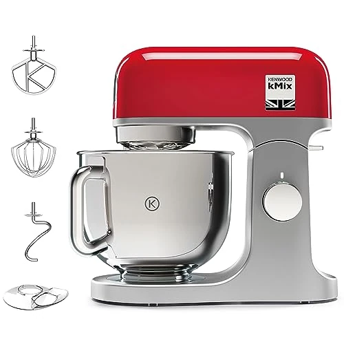 Kenwood KMX750RD Stand Mixer, 1000 W, Red