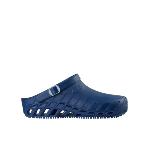 Zeitlich begrenztes Angebot: Scholl Clog Evo - Professionelle Sanitär-Clogs für Damen und Herren - Ultraleicht, Bequem und Atmungsaktiv, mit Rutschfester Sohle, Herausnehmbarer Memory-Einlegesohle und Drehbarem Riemen von 60.00 € auf 45.77 € (24% Rabatt)