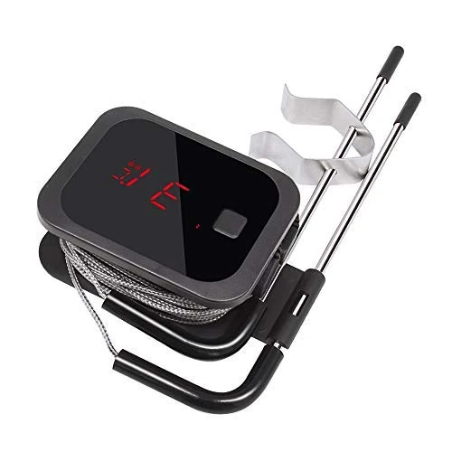 Offre limitée : Inkbird BBQ Thermomètre Barbecue sans fil Bluetooth Thermomètre à viande Minuteur + Acier inoxydable Capteur de température pour barbecue, four, Fumoir de 31.99 € à 31.99 € (0.00% de remise)