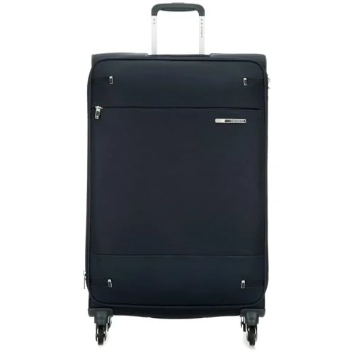 Begrenztes Angebot: Samsonite Base Boost - Weichgepäck Koffer 66 cm Mittelgroß - Trolley Koffer mit 4 Rollen, TSA-Schloss, Leicht & Erweiterbar - 67.5 L - 2.70 kg - Blau (Navy Blue) von 112.81 EUR auf 95.89 EUR (Rabatt 15%)