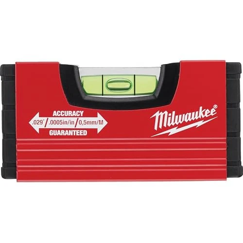 Offerta a tempo: Milwaukee 4932459100 - Livella a bolla mini, 10 cm, colore: Rosso - 20% da 13.77 € a 10.99 €