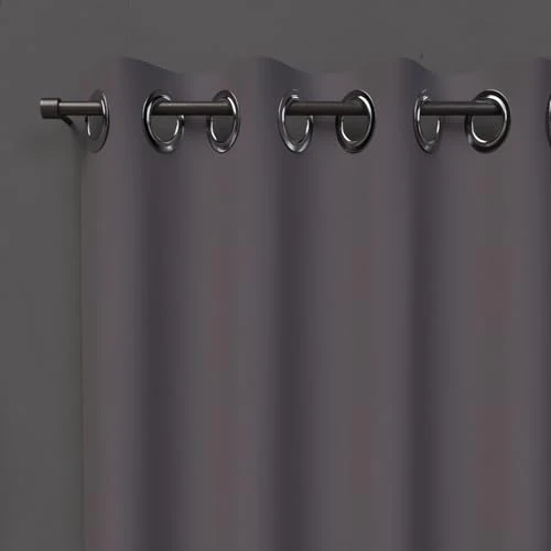 Offerta a tempo: Soleil d'ocre OSCURANTE Tenda con Occhielli, Grigio (Antracite), 140 x 180 cm - 12% da 16.95 € a 14.89 €