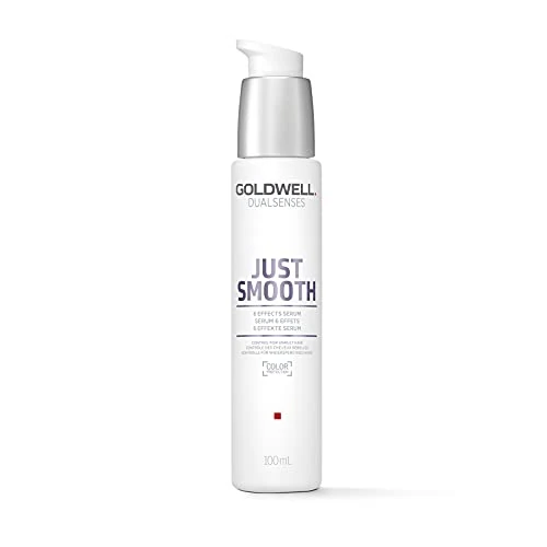 Limited-time offer: Goldwell Dualsenses Just Smooth Taming Anti-Frizz & Humidity Control 6 Effects Serum, Paraben Free, Floral, 100ml from $25.00 to $25.00 (save 0.00%)