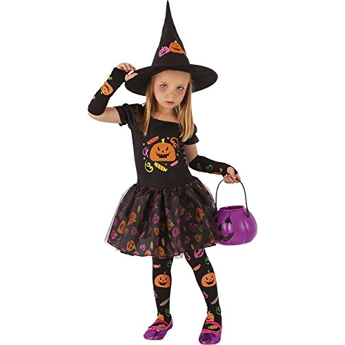 Offre limitée : RUBIE'S Deguisement SORCIERE Citrouille 3-4 Ans Halloween de 24.02 EUR à 23.06 EUR (remise 4%)