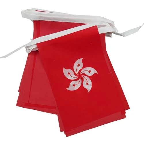Oferta limitada: AZ FLAG Guirnalda Hong Kong 6 m 20 banderas Poliéster Ligero 21x15 cm de 16.95 € a 16.95 € (ahorro 0.00%)