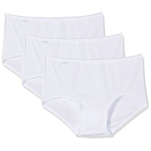 Offre limitee: Sloggi 24/7 Microfibre H Midi C3P Femme, White, 48 de 18.00 EUR a 13.16 EUR (economie 27%)