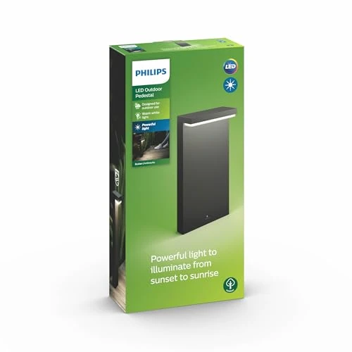 Oferta limitada: Philips myGarden 1648593P0 - Poste de luz 9 W LED, IP44, 2700 Kelvin de 117.49 € a 68.49 € (ahorro 42%)