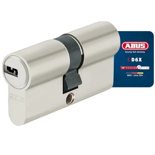 Tijdelijke aanbieding: ABUS profielcilinder D6XNP 35/50 met 5 sleutels en codekaart - deurslot voor huis- en flatdeuren - dubbele cilinder met nood- en gevarenfunctie van 69.85 € naar 54.04 € (23% korting)
