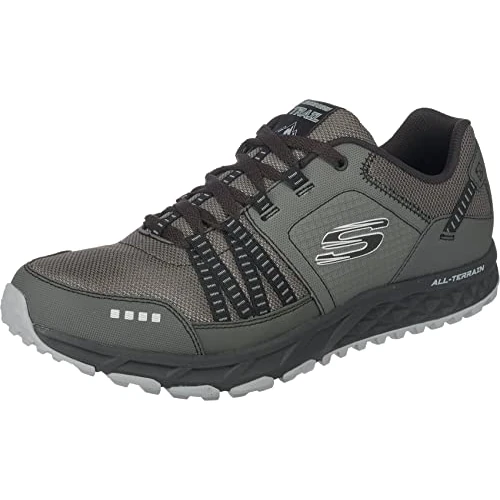Offerta a tempo: Skechers Escape Plan, Scarpe da Escursionismo Uomo, Grigio Charcoal Black, 42 EU - 47% da 94.12 € a 49.89 €