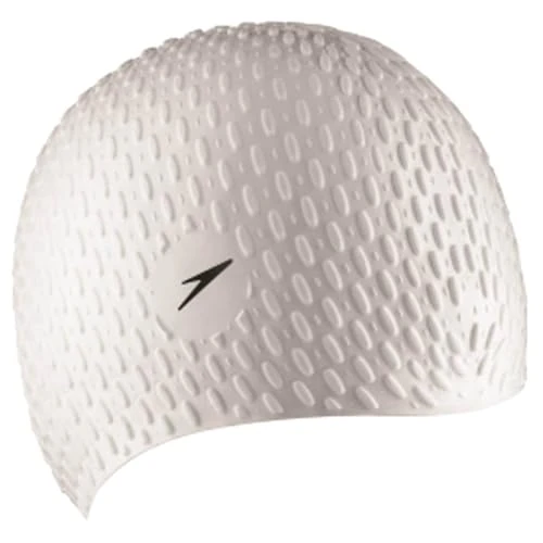 Tijdelijke aanbieding: Speedo Bubble badmuts voor dames, wit, eenheidsmaat van 12.99 € naar 12.99 € (0.00% korting)