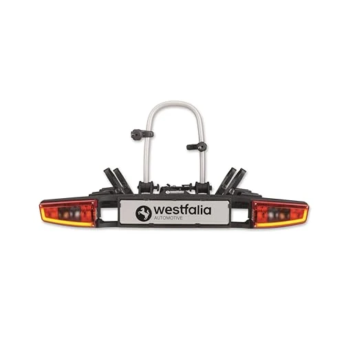 Offre limitée : Westfalia Porte-vélos Bikelander pour Attelages | Porte-vélos sur Attelage pour 2 Vélos | Adapté aux Vélos Électriques| Repliable | Feux Hybrides à LED de 667.42 € à 426.45 € (36% de remise)