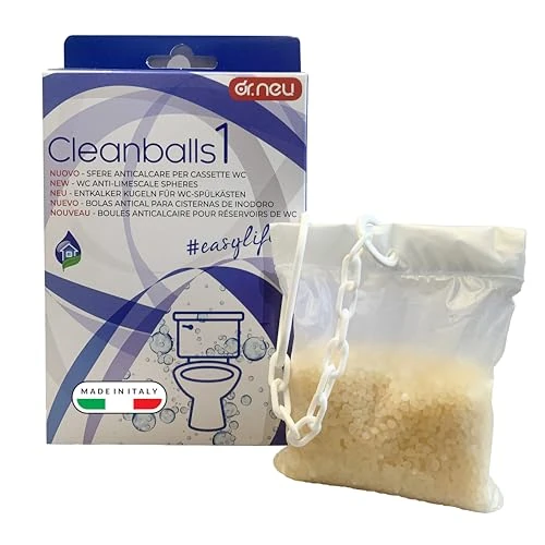 Oferta limitada: DR. NEU – Esferas antical para cisterna de WC externa y empotrada Cleanballs, previenen de forma natural la cal y las incrustaciones, instalación fácil, duración 6 meses – limpieza de baño de 16.50 € a 16.50 € (ahorro 0.00%)