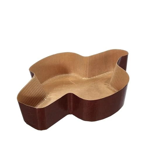 Decora, 0320172 5 Formes pour Colombes de 500 g, en Papier Rigide en Cellulose Pure, Résiste à des températures de 200 °, Idéale pour réaliser Une Colombe Maison, Fabriquée en Italie.