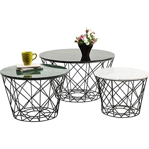 Oferta limitada: Kare Design East Coast - Mesa de café Redonda (3 Unidades) de 695.10 € a 695.10 € (ahorro 0.00%)