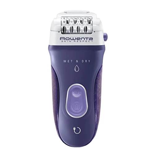 Rowenta EP8050 Skin Respect Elektrische epilator voor vrouwen, Wet&Dry, met 5 accessoires en technologie, die de huid respecteert met 5 accessoires