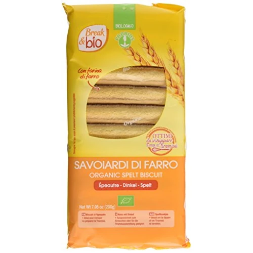 Offerta a tempo: Probios Savoiardi di Farro - 12 confezioni da 200 gr - 56% da 32.40 € a 14.16 €