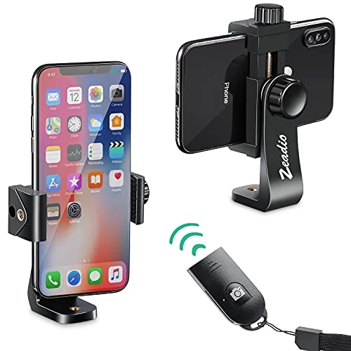 Oferta limitada: Zeadio Soporte para Smartphone, con función de rotación de 360 Grados y Monopod Selfie Monopod trípode estabilizador Adaptador de Montura Tornillo Agujero para iPhone Samsung Huawei y más teléfonos de 13.99 € a 13.99 € (ahorro 0.00%)