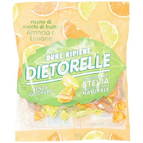 Dietorelle Lemon Orange Filling Hard Candy Pack 70g