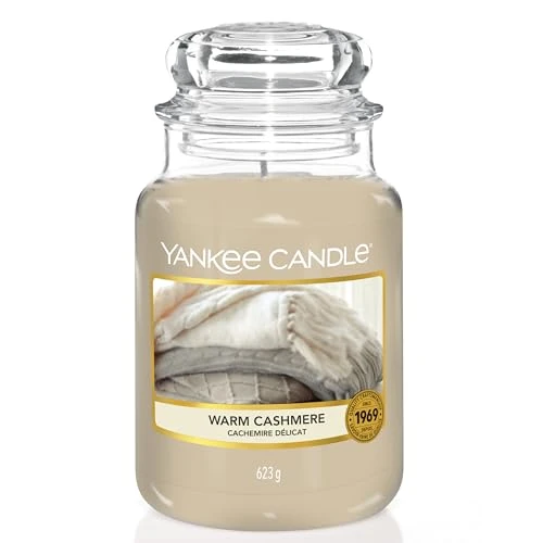 Yankee Candle 5038581016542 Świeca Zapachowa, Ciepły Kaszmir, Do 150 Godzin