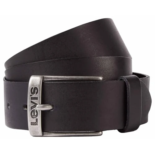 Zeitlich begrenztes Angebot: Levi's Herren New Duncan Gürtel, Schwarz (Black), 100 von 24.99 € auf 24.99 € (0.00% Rabatt)