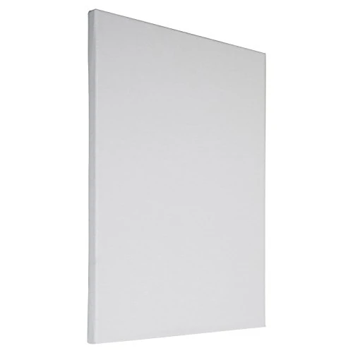 Arte & Arte 7146.0 Frame met canvas voor schilders, vurenhout/katoen, wit, 100 x 70 x 1,7 cm, gemaakt in Italië