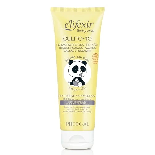 Offerta a tempo: Elifexir Baby Care | Culito 10 - Crema Protettiva Pannolino | Riduce Arrossamenti, Pruriti, Isola dall'Umidità | Idrata, Lenisce | Ossido di Zinco | 99% Ingredienti Naturali | Ipoallergenica -75ml - 0% da 7.28 € a 7.28 €