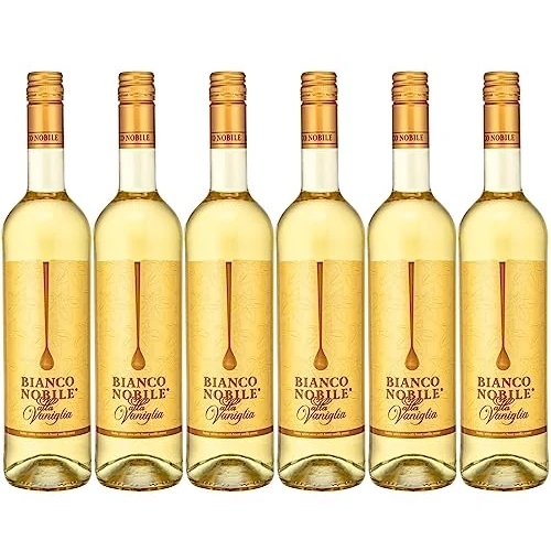 Offerta a tempo: Bianco Nobile - Alle Vaniglia, Vino bianco con aromi di vaniglia (6 x 0,75 l) - 51% da 29.94 € a 14.82 €