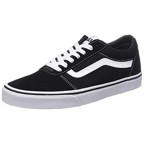 Oferta limitada: Vans Ward, Zapatillas Hombre, Black and White, 44 EU de 75.00 EUR a 33.35 EUR (ahorro 56%)