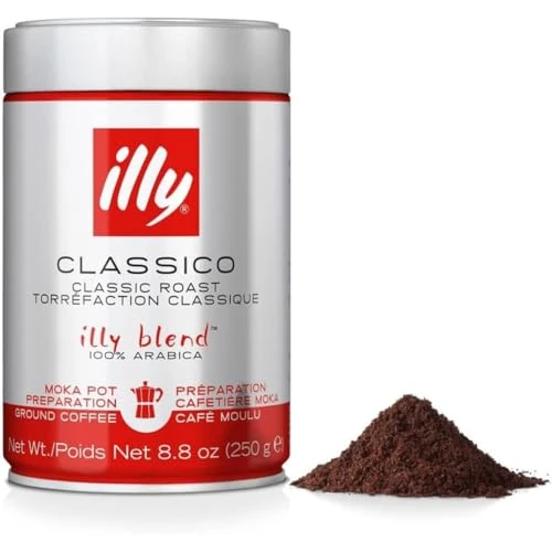 Limitiertes Angebot: illy Gemahlener Mokka Classic 250 g Dose von 14.89 EUR auf 14.89 EUR (Spare 0%)