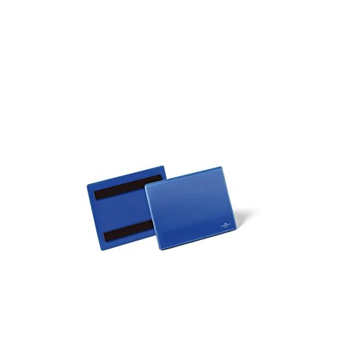 Zeitlich begrenztes Angebot: Durable Magnetische Kennzeichnungstasche, für Etiketten und Dokumente in A6 quer, Packung à 50 Stück, dunkelblau, 175607 von 111.37 € auf 100.26 € (10% Rabatt)