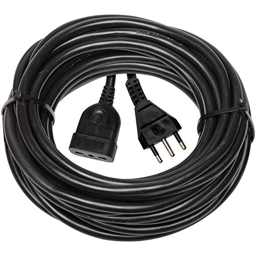 Offerta a tempo: Prolunga Elettrica 5 Metri Brennenstuhl | Prolunga in Plastica Robusta e di Ottima Fattura | Cavo H05VV-F 3G1,5 | Spina IT 16A, Presa Bipasso IT 10/16 A 2P+T | Colore Nero - 19% da 14.50 € a 11.72 €