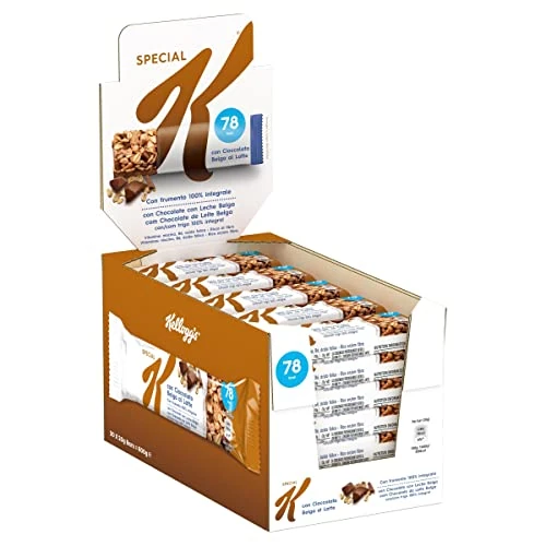 Special K 7149735000 Barritas de chocolate con leche, 30 x 20gr