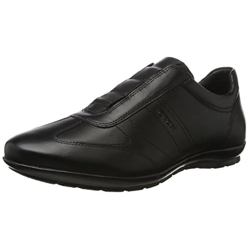 Limitiertes Angebot: Geox Herren Uomo symbol Schuhe, Schwarz, 47 EU von 99.95 EUR auf 54.60 EUR (Spare 45%)