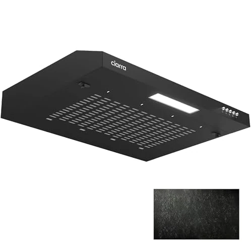 Zeitlich begrenztes Angebot: CIARRA CBCB6903 Unterbau Dunstabzugshaube 60cm Schwarz für kleine Küchen von 75.99 € auf 75.99 € (0.00% Rabatt)