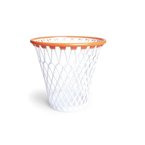 Excelsa Basket Basket Waste Paper Basket, Polypropylene, White, 32 x 30 x 32 cm