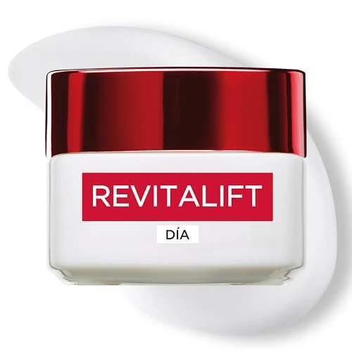 Oferta limitada: L'Oreal Paris Revitalift Crema de Día Anti-edad Hidratante, Antiarrugas y Extra Firmeza, 50 ml de 10.00 € a 7.99 € (ahorro 20%)